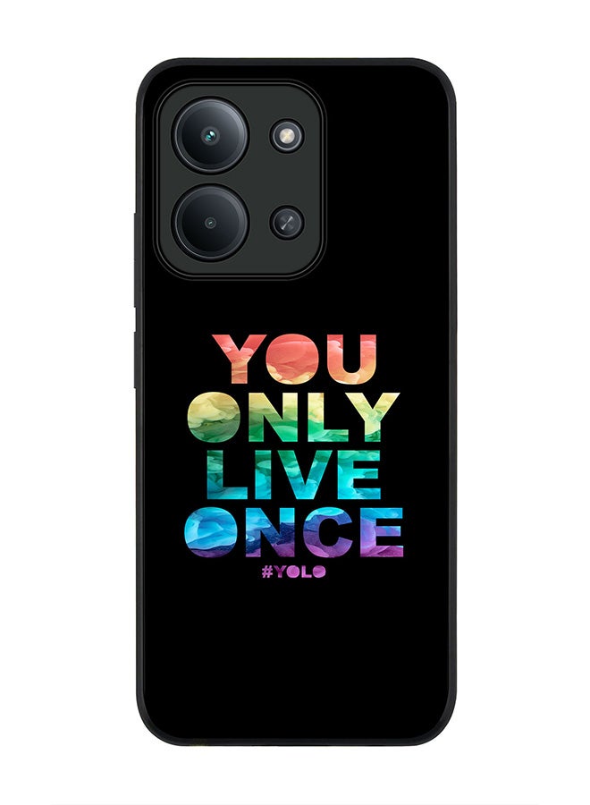 Stylizedd For Xiaomi Redmi 15C 4G Case,Slim fit Camera Protection, Shockproof Thin Phone cover  - YOLO - Image 1